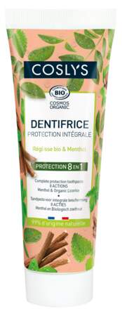 Dentifrice Protection Intégrale, Coslys, 6,29 € sur coslys.fr 