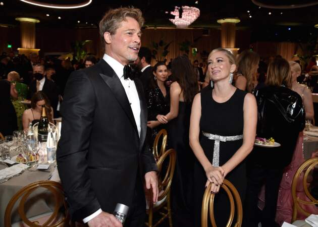 Brad Pitt se coupe les cheveux et rajeunit de 10 ans pour la 80ème cérémonie des Golden Globes à Los Angeles, le 10 janvier 2023