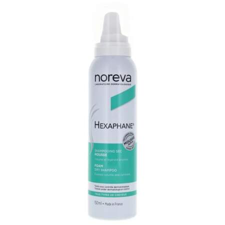 Shampoing sec mousse, Noreva 7€