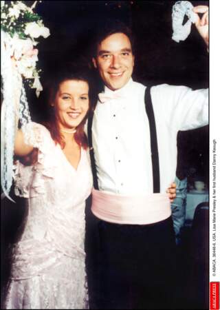 Lisa Marie Presley et Danny Keough se sont mariés en 1988.