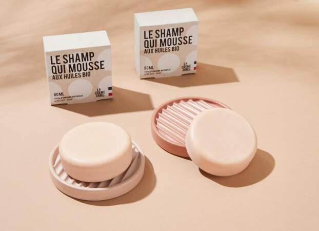 Le shampoing solides aux huiles bio, La crème Libre, à partir de 12,90€ les 80ml sur lacremelibre.com