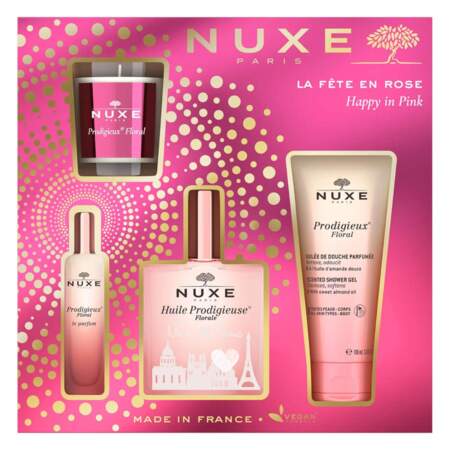 Coffret La fête en rose, Nuxe, 39,90€
