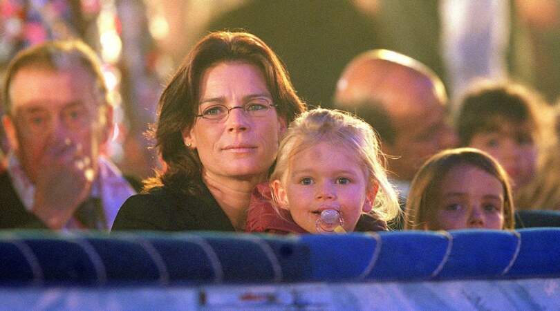 Stéphanie de Monaco et sa fille Camille Gottlieb en 2002