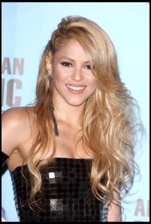 Shakira opte pour le side hair tressé qui met en valeur le volume de sa chevelure. 