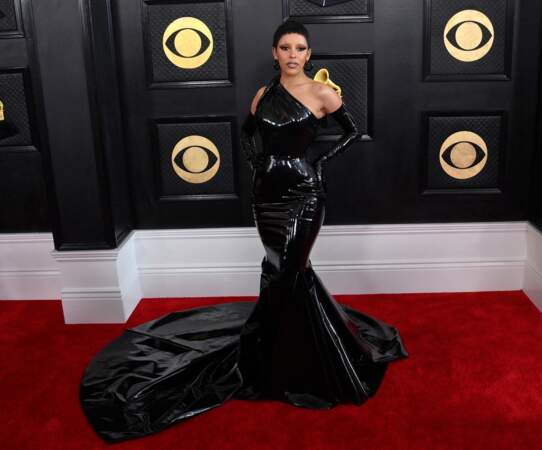 Doja Cat sur le tapis rouge des Grammy Awards 2023