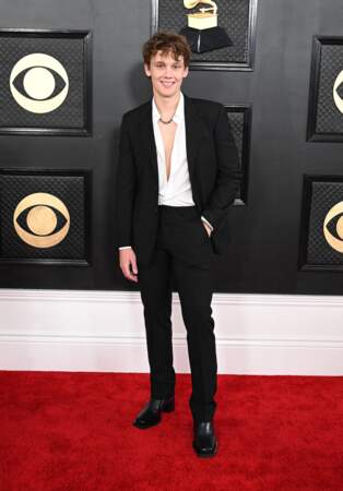 Hunter Doohan - Photocall de la cérémonie des 65ème Grammy Awards à Los Angeles le 5 février 2023.
