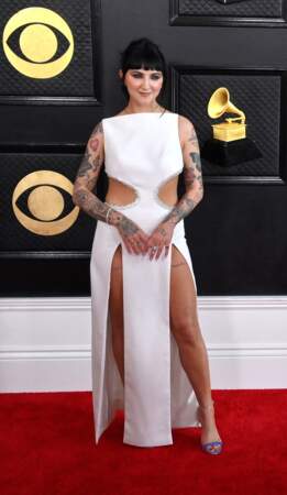 Julia Michaels sur le tapis rouge des Grammy Awards 2023