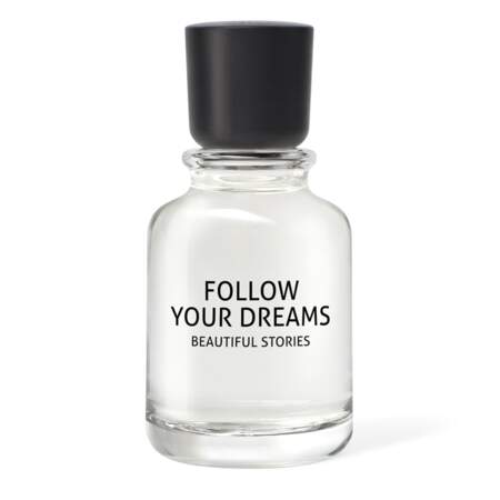 Beautiful Stories Follow Your Dreams Eau de Parfums, Nocibé, 29,95€ les 50ml