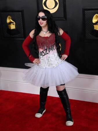 Isolde Fair sur le tapis rouge des Grammy Awards 2023
