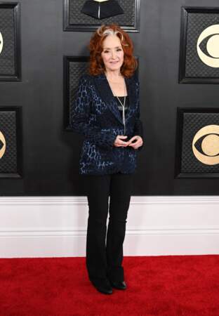 Bonnie Raitt - Photocall de la cérémonie des 65ème Grammy Awards à Los Angeles le 5 février 2023.