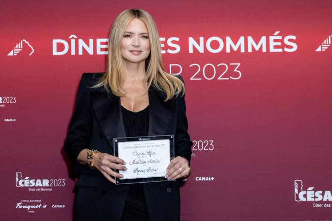 Virginie Efira sera face à Fanny Ardant, Juliette Binoche, Laure Calamy et Adèle Exarchopoulos dans la catégorie meilleure actrice des César 2023.