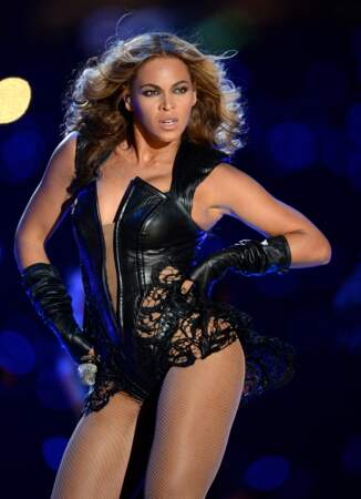 Beyonce à la mi-temps du Super Bowl 2013 (en Nouvelle-Orléans)