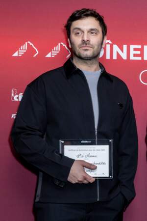 Pio Marmaï était invité au dîner des nommés, lundi soir. Il figure dans la catégorie du meilleur acteur dans un second rôle pour sa participation au film "En corps". 