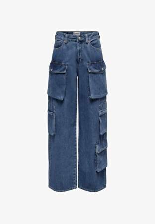 Jean cargo flare, ONLY, 60€