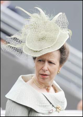 Ladies Day At Royal Ascot : la princesse Anne très chic, en 2013