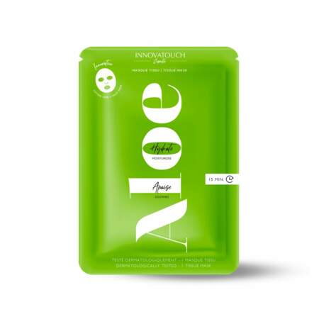 Aloe Vera Masque Tissu, Innovatouch Cosmetic, 3,90€