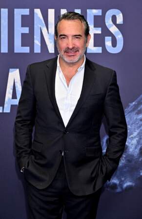 Jean Dujardin durant l'avant première mondiale du film "Les gardiennes de la planète", au Grimaldi Forum à Monaco, le 9 février 2023.