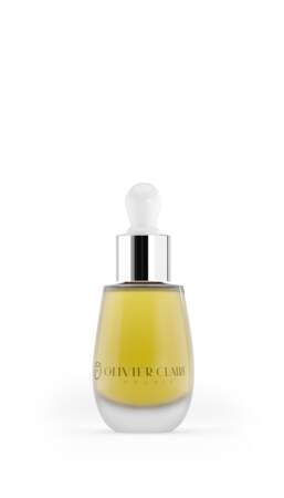 Huile de Soin Haute Performance, Olivier Claire, 188€ les 30 ml en parfumeries indépendantes, spas et instituts