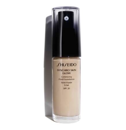 Fond de teint fluide, Syncrho Skin Glow, Shiseido, 59€
