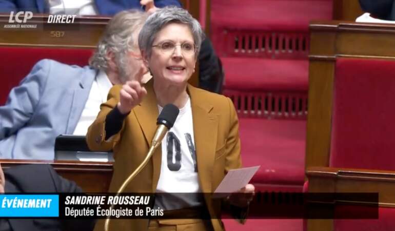 Sandrine Rousseau sort de ses gonds à l'Assemblée nationale, le 15 février 2023