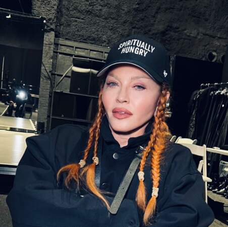 Madonna dévoile son nouveau visage après avoir eu recours à la chirurgie esthétique, le 20 février 2023