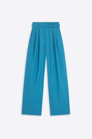 Pantalon Jawad large taille haute ceinturé, Suncoo, 110€