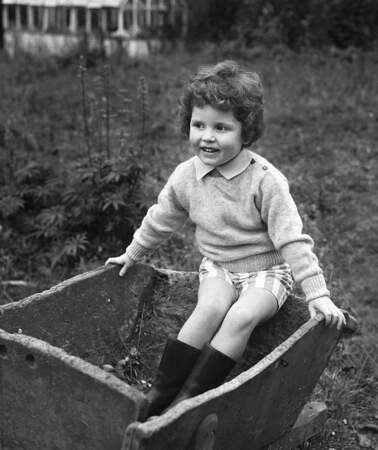 Sarah Ferguson, à l'âge de 4 ans en 1963