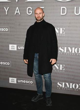 François Alu lors de l'avant-première du film "Simone, Le Voyage Du Siecle", à l’Unesco, à Paris, en septembre 2022.
