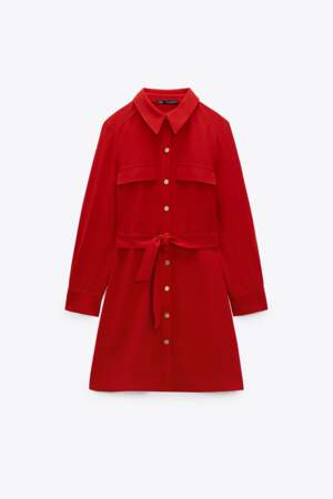 Robe chemise, Zara, 39.95€