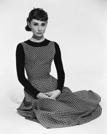 Audrey Hepburn en adolescente maladroite dans "Sabrina" (1954)