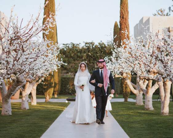 La princesse Iman de Jordanie s'est mariée à Jameel Alexander Thermiotis, le 12 mars 2023