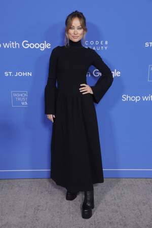 Olivia Wilde est élégante en Chloé à la soirée Fashion Trust US Awards à Los Angeles, le 21 mars 2023
