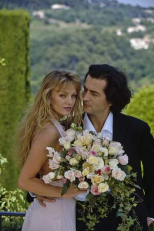 Le mariage d'Arielle Dombasle et Bernard-Henri Levy, le 18 juin 1993