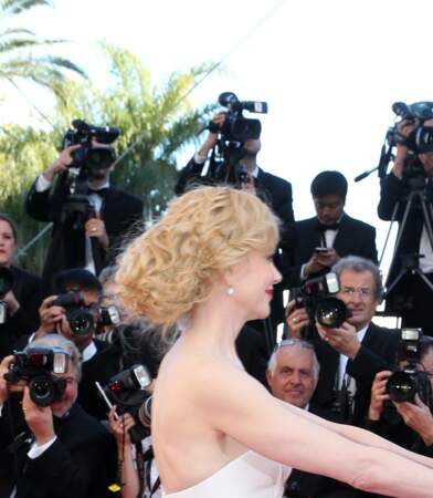 Nicole Kidman et son chignon bohème au Festival de Cannes en 2013