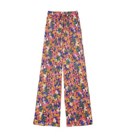 Pantalon droit imprimé floral 'PRIAM', La Petite Étoile, 65€