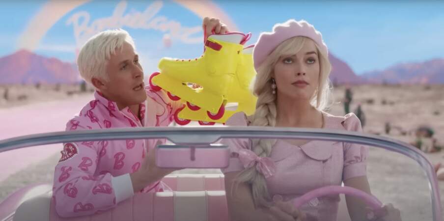 Les premières images du film "Barbie" avec Margot Robbie et Ryan Gosling dévoilées le 5 avril 2023