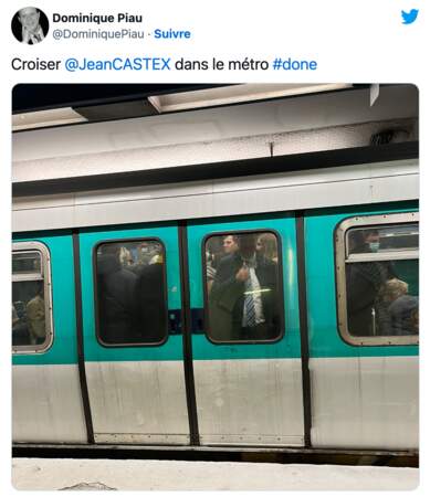 Jean Castex réapparaît dans le métro, le 12 avril 2023