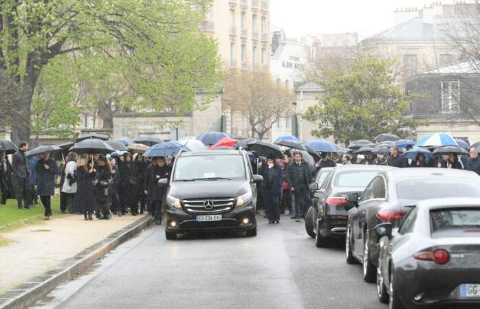 Obsèques de Maître Hervé Temime au cimetière du Montparnasse le 14 Avril 2023.