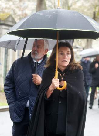 Richard Attias était présent aux côtés de son épouse pour les obsèques de Maître Hervé Temime