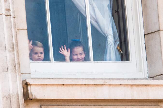 Prince Louis et sa soeur princesse Charlotte 