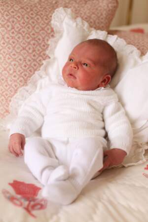 Le prince Louis quelques jours après sa naissance
