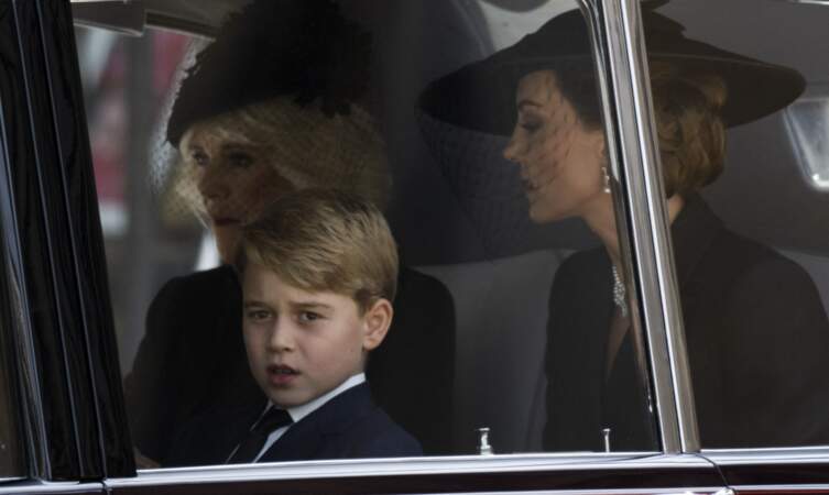 Camilla et son petit-fils le prince George