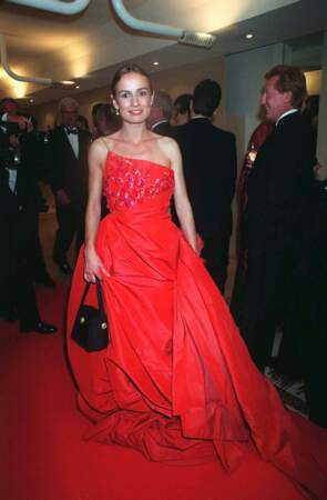 Sandrine Bonnaire au Festival de Cannes en 1996