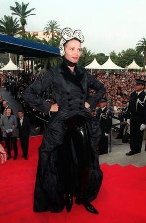 Victoria Abril au Festival de Cannes en 1996