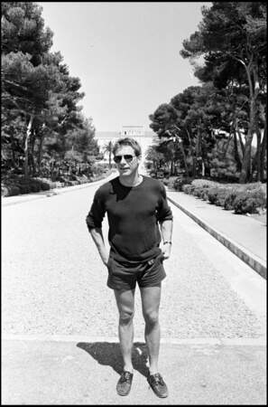 Harrison Ford et ses lunettes de soleil au Festival de Cannes en 1982