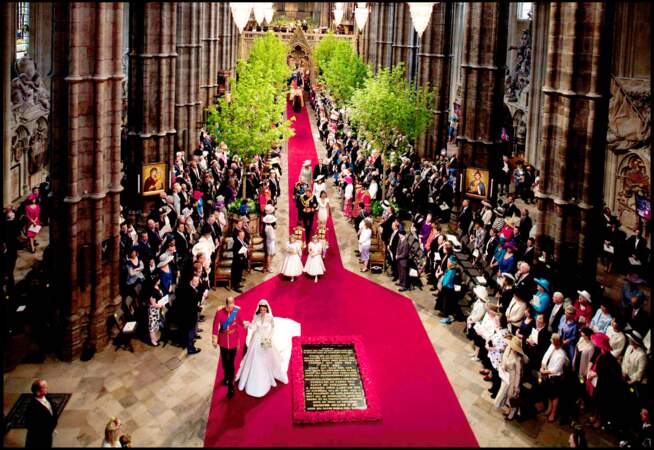 Kate Middleton et le prince William se marient 29 avril 2011 à l'abbaye de Westminster