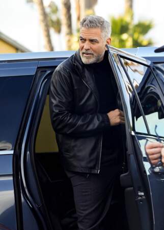 Le dégradé soigné de George Clooney