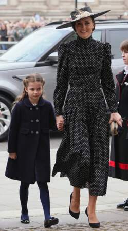 Kate Middleton et sa fille, la princesse Charlotte 