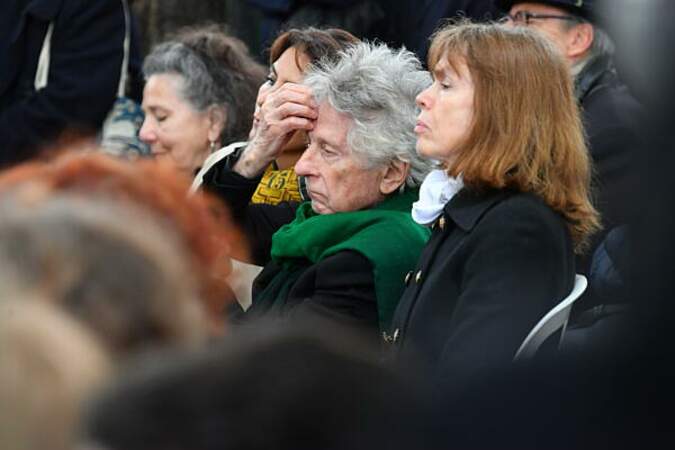 Roman Polanski aux obsèques d’Yvan Zaplatilek, le 12 mai 2023