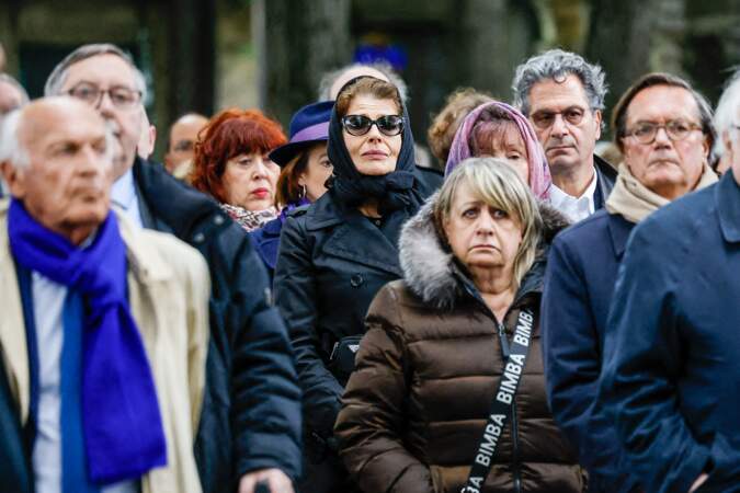 Obsèques de l'avocat pénaliste et ancien ministre, Georges Kiejman au cimetière du Montparnasse dans le 14ème arrondissement de Paris, vendredi 12 mai